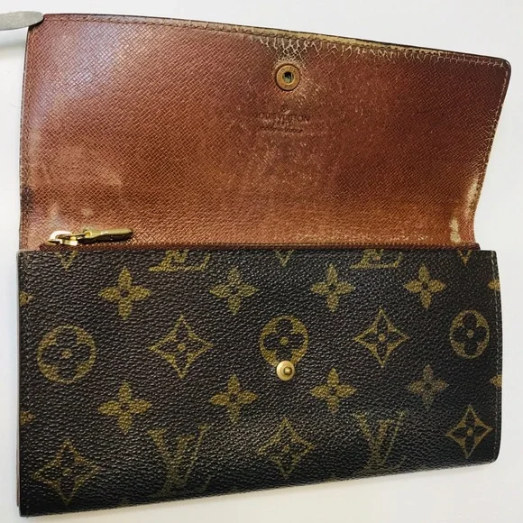 🔥LOUIS VUITTON Vintage Monogram Sarah Wallet🔥 - Picture 10 of 16